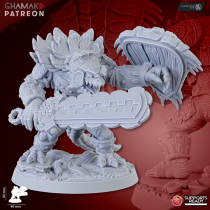 Hommes lézards - Wardens of the Stargods - Tuktzo the Stargate Guard  