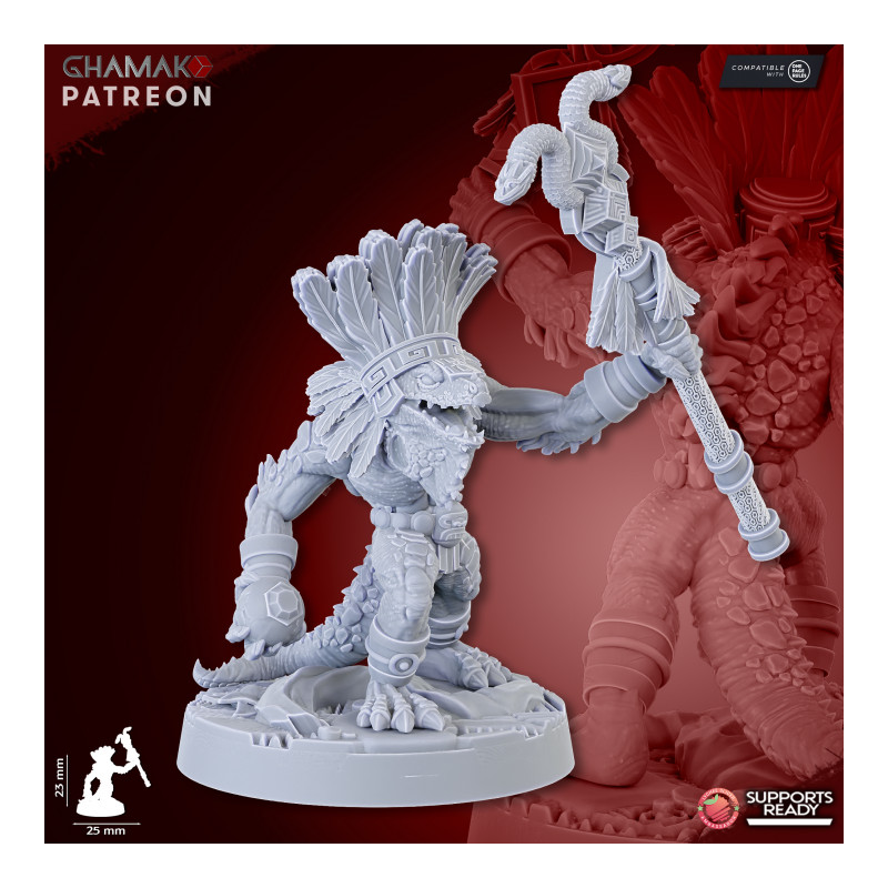 Hommes lézards - Wardens of the Stargods - Kitax Altail  