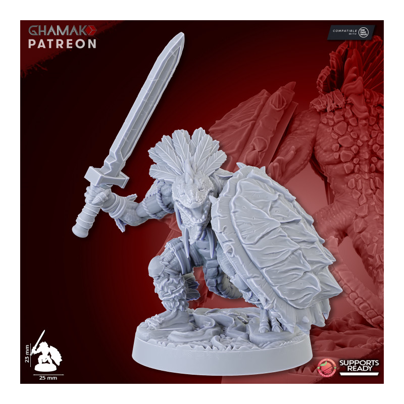 Hommes lézards - Wardens of the Stargods - Kitax Altail Guard 2  