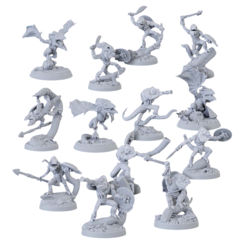 Hommes lézards - Feral Hunters   