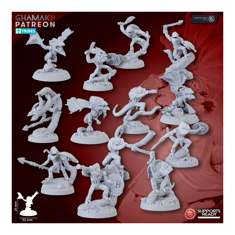 Hommes lézards - Feral Hunters   
