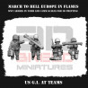 Infanterie US WW2 – Figurines 3D 28mm & 15mm pour Wargames  
