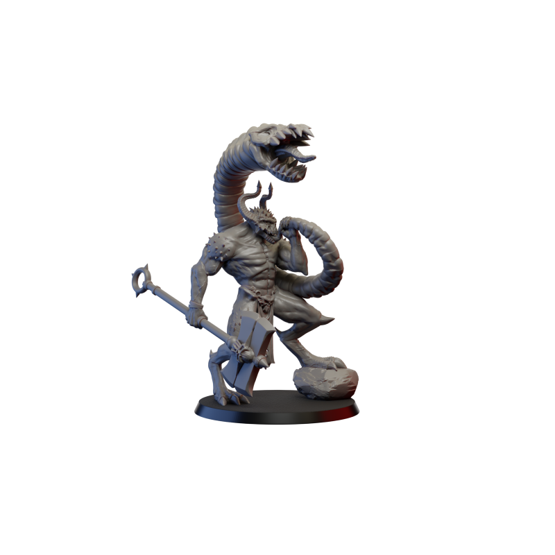 "Démons du Chaos Ghamak - Figurines 3D pour Wargames Fantasy & Batailles Épiques"