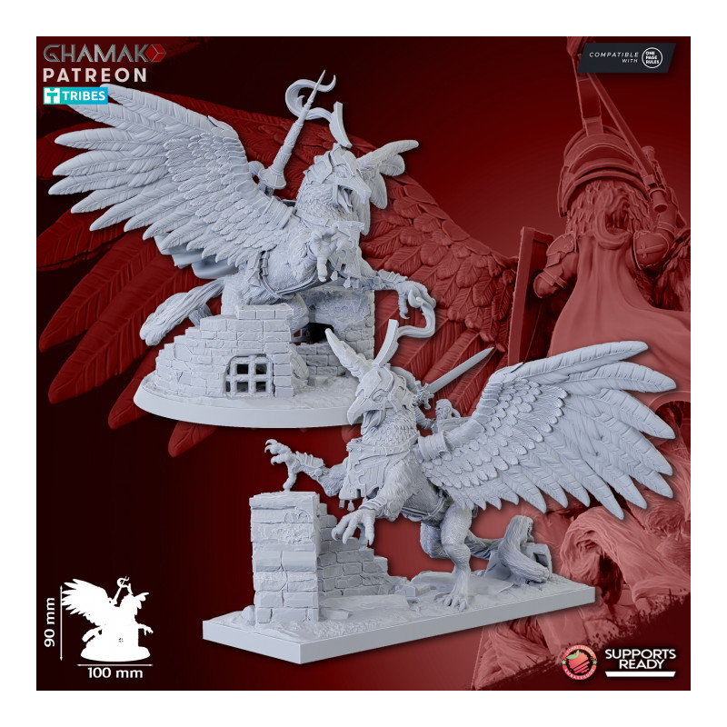 Humain - Duke on Gryphon 