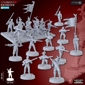 Humain - Empire Arquebusiers    (2)