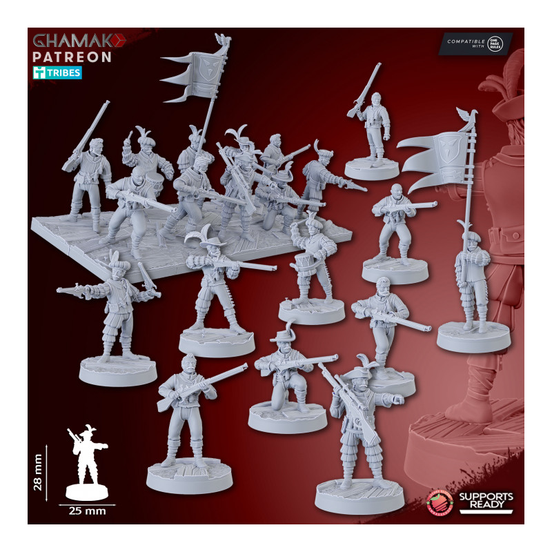 Humain - Empire Arquebusiers   