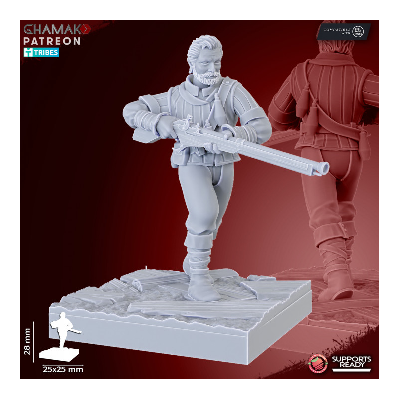 Humain - Empire Arquebusiers   