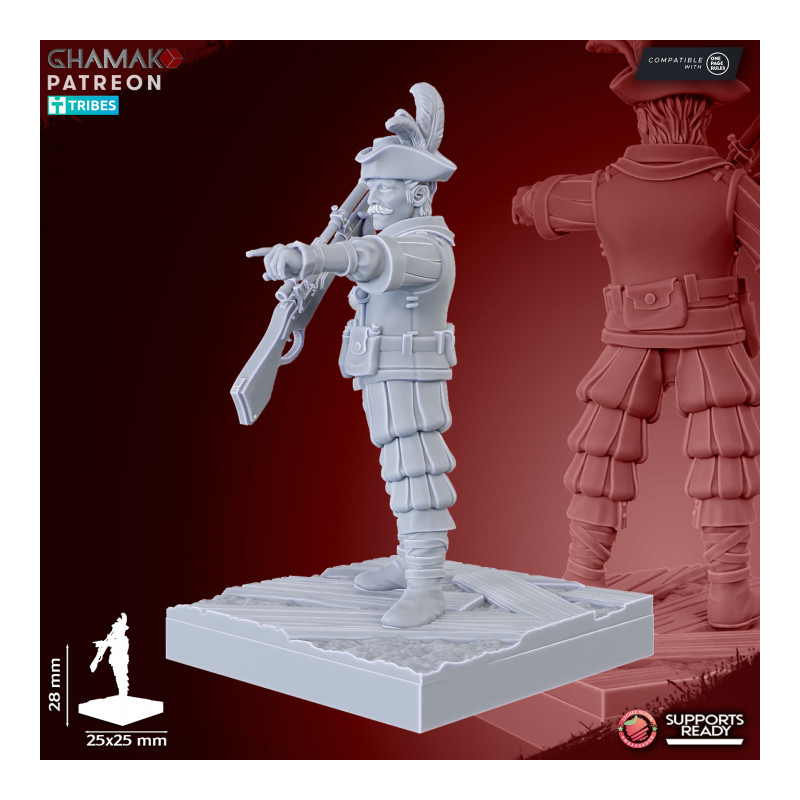 Humain - Empire Arquebusiers   