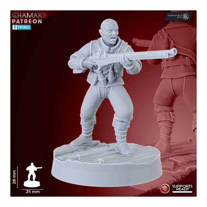 Humain - Empire Arquebusiers   