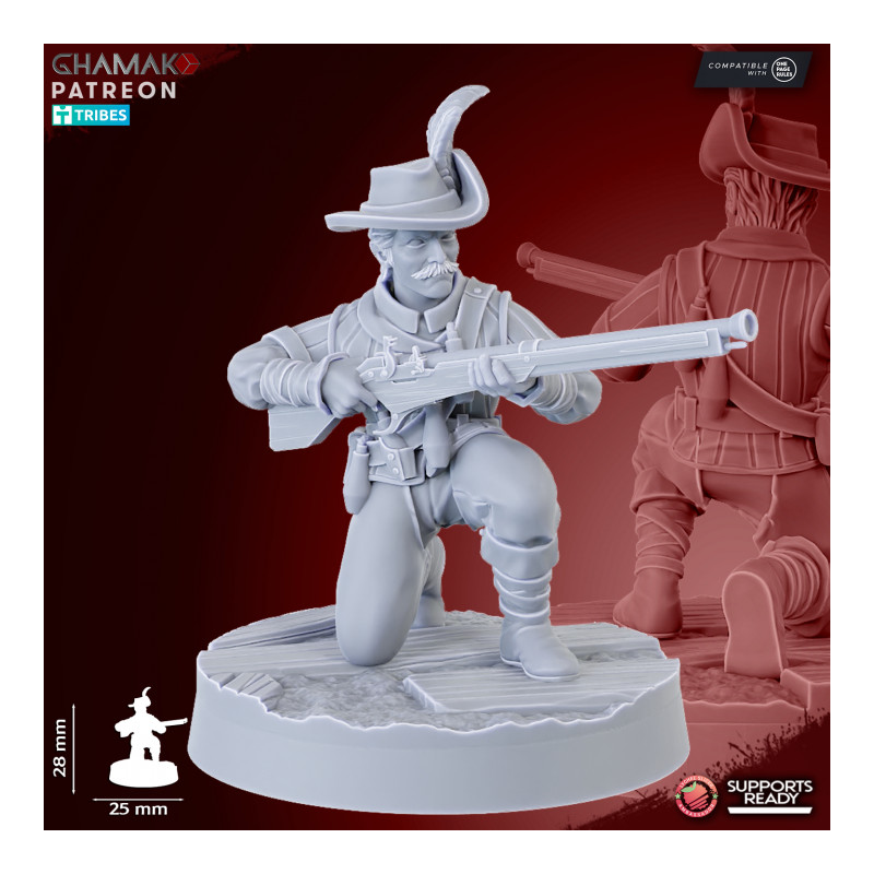 Humain - Empire Arquebusiers   