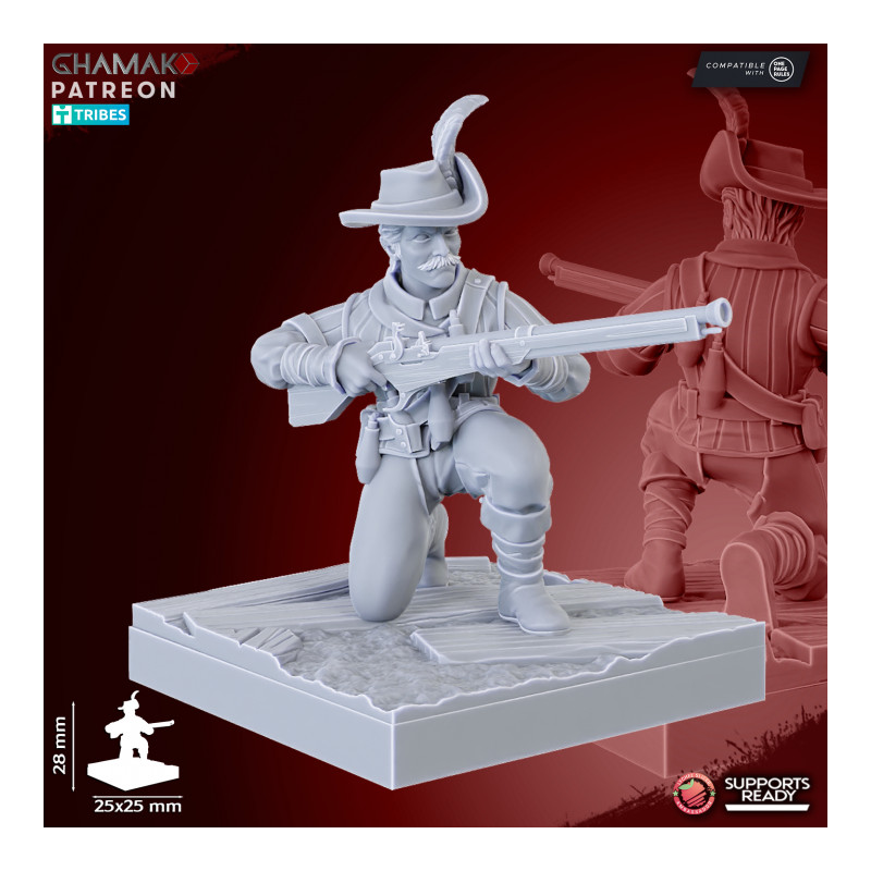 Humain - Empire Arquebusiers   