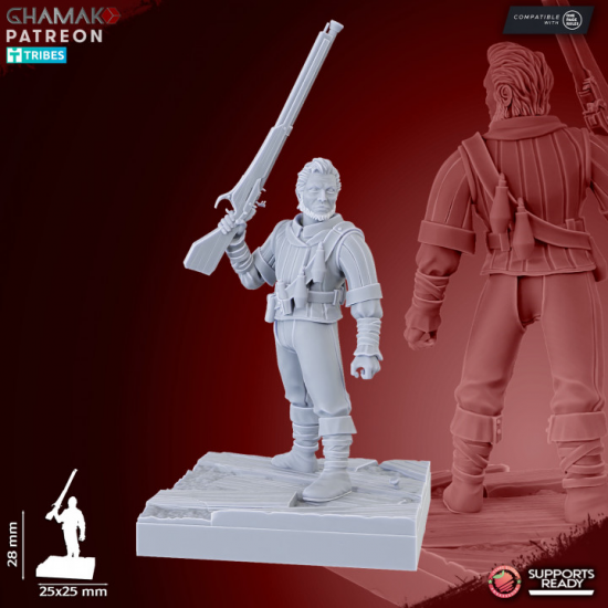 Humain - Empire Arquebusiers   