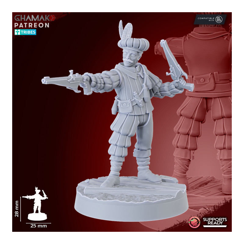 Humain - Empire Arquebusiers   