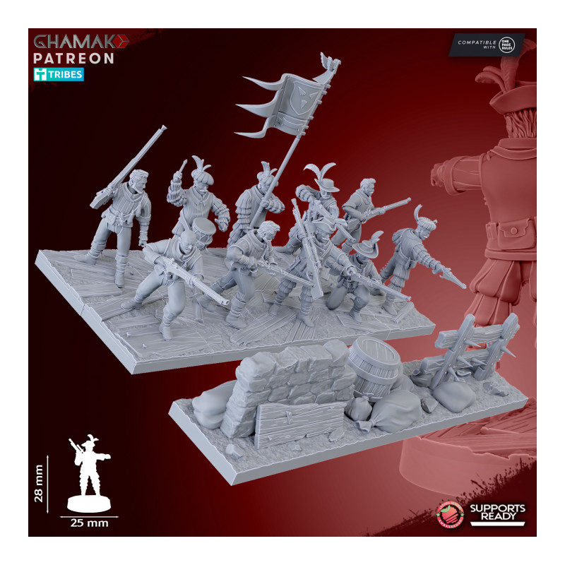 Humain - Empire Arquebusiers   