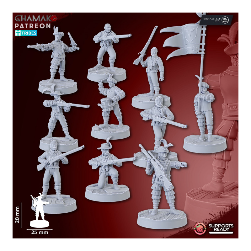 Humain - Empire Arquebusiers   