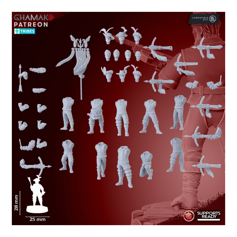 Humain - Empire Crossbowmen   