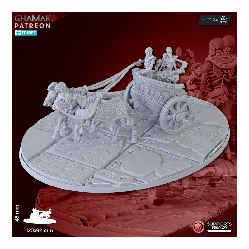 Morts vivants - Sand Skeleton Chariots   