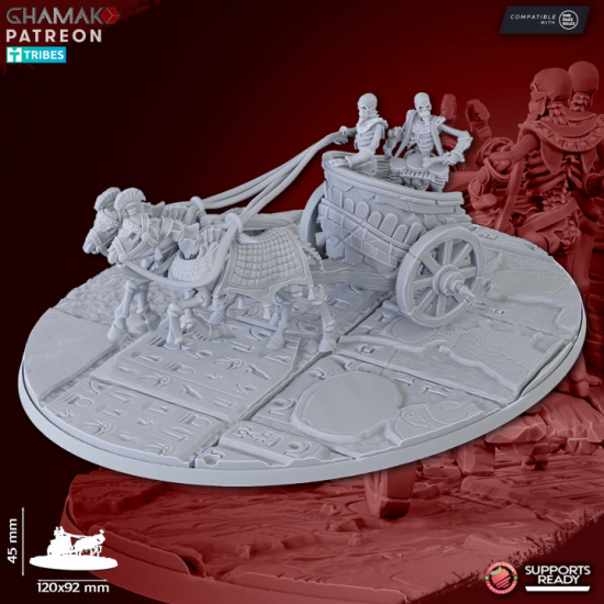 Morts vivants - Sand Skeleton Chariots   