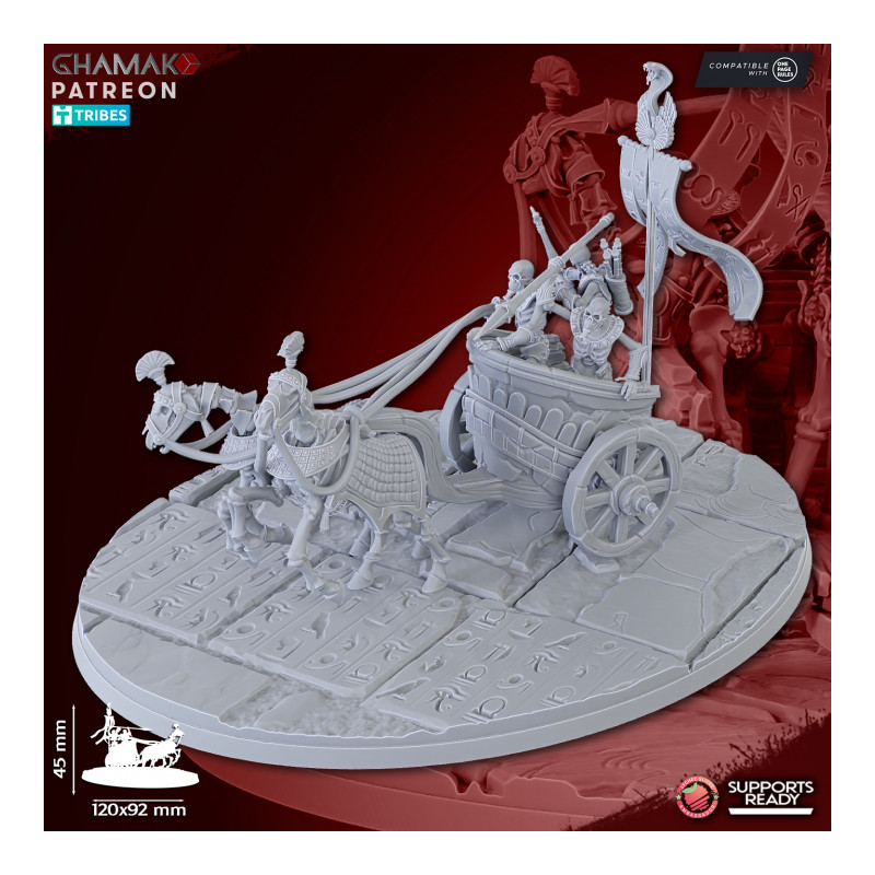 Morts vivants - Sand Skeleton Chariots   