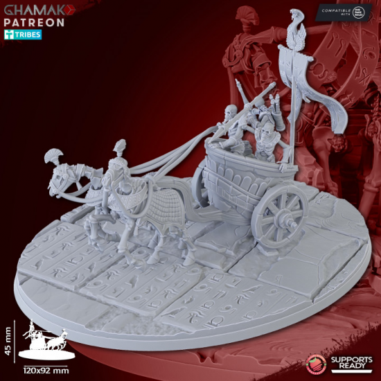 Morts vivants - Sand Skeleton Chariots   