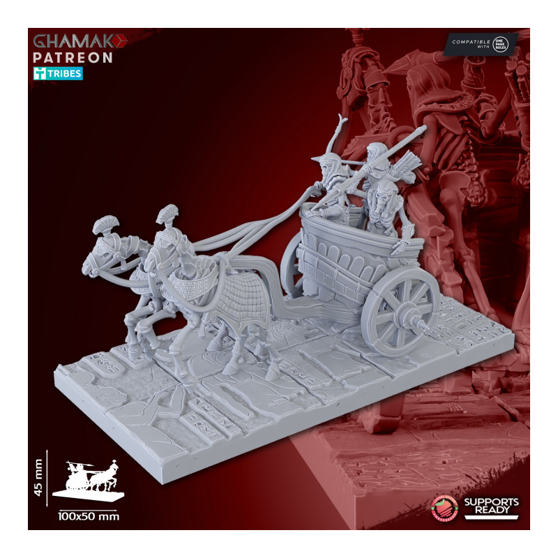 Morts vivants - Sand Skeleton Chariots   