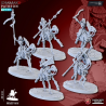 Mort Vivant - Sand Skeleton Horsemen   