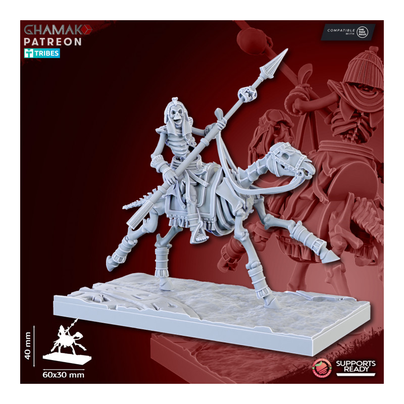 Mort Vivant - Sand Skeleton Horsemen   