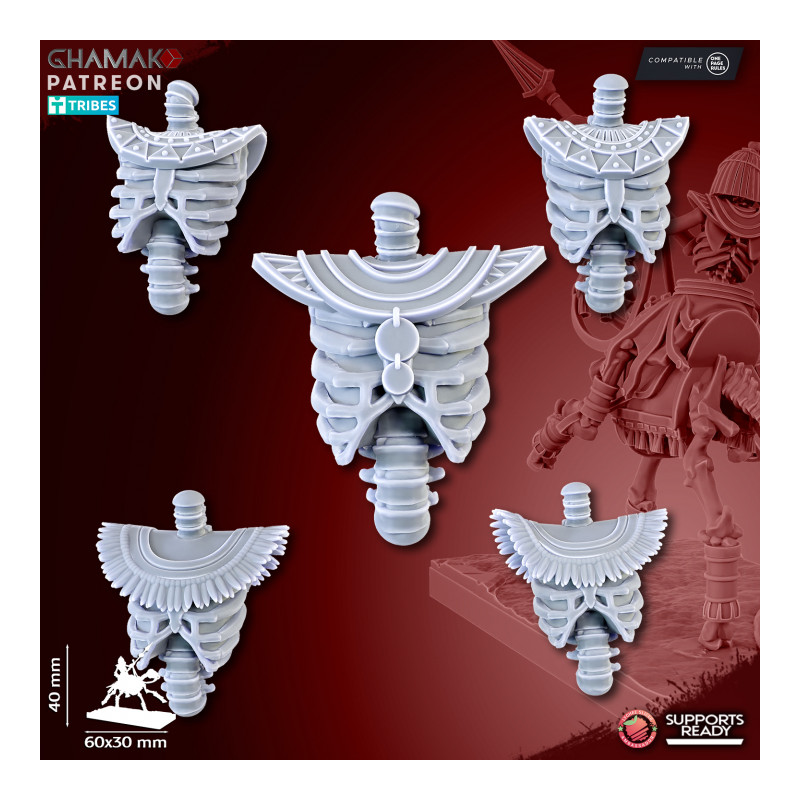 Mort Vivant - Sand Skeleton Horsemen   