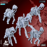 Mort Vivant - Sand Skeleton Horsemen   