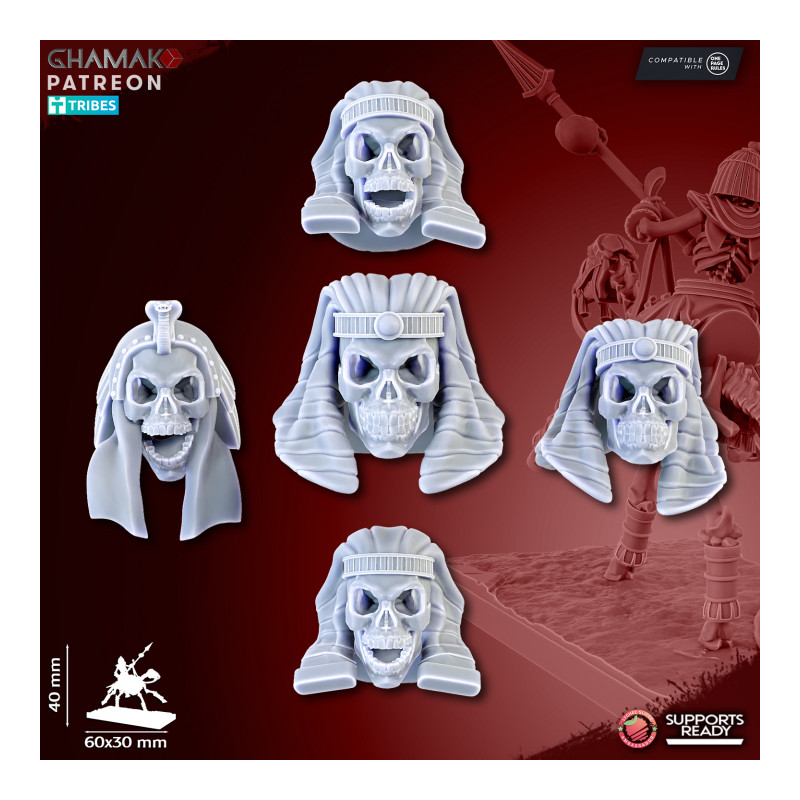 Mort Vivant - Sand Skeleton Horsemen   