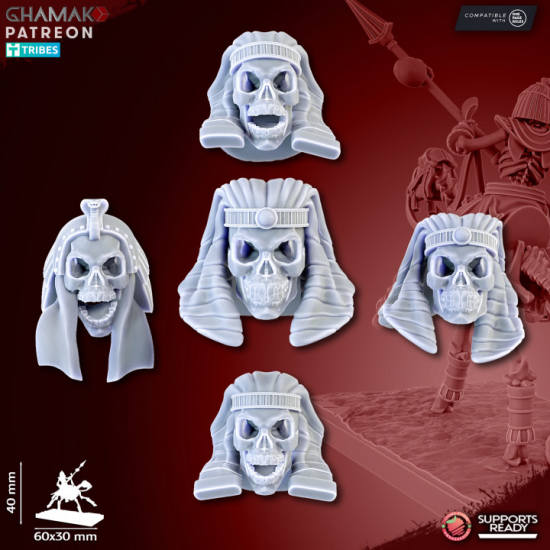 Mort Vivant - Sand Skeleton Horsemen   