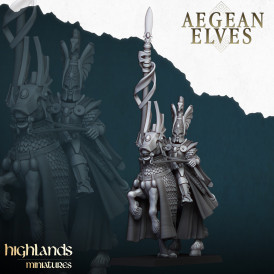 Figurines Elfes - Highlands Miniatures : Héros et Guerriers Épiques pour Wargames