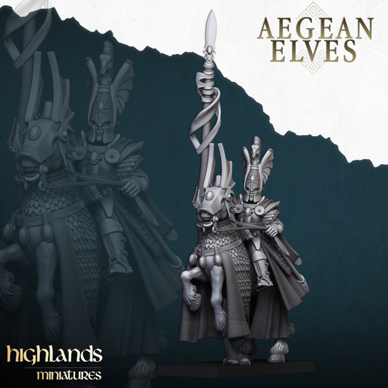 Figurines Elfes - Highlands Miniatures : Héros et Guerriers Épiques pour Wargames