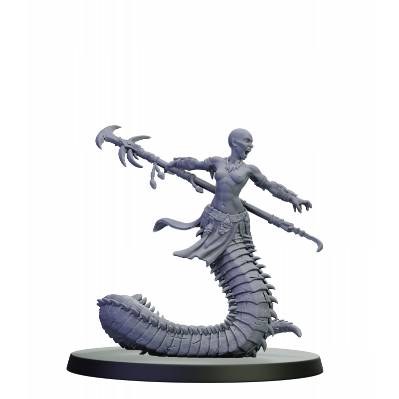 Elfes noirs - Guerrieres Myrmidon 