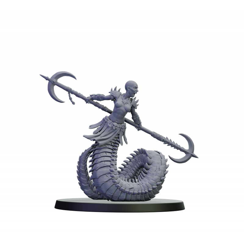 Elfes noirs - Guerrieres Myrmidon 