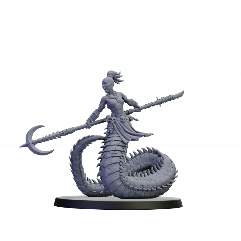 Elfes noirs - Guerrieres Myrmidon 