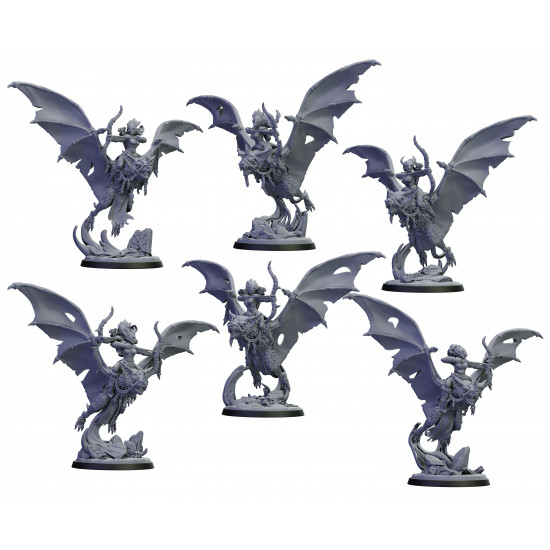 Elfes noirs - Archères sur chauve souris 