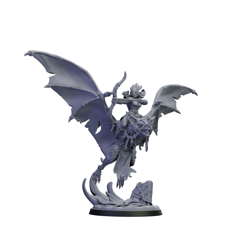 Elfes noirs - Archères sur chauve souris 