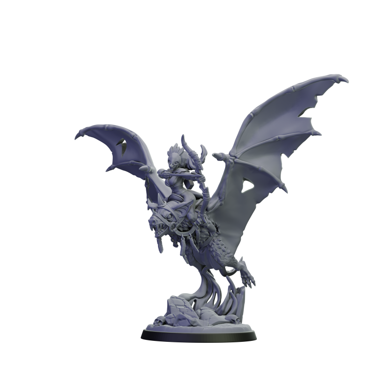 Elfes noirs - Archères sur chauve souris   