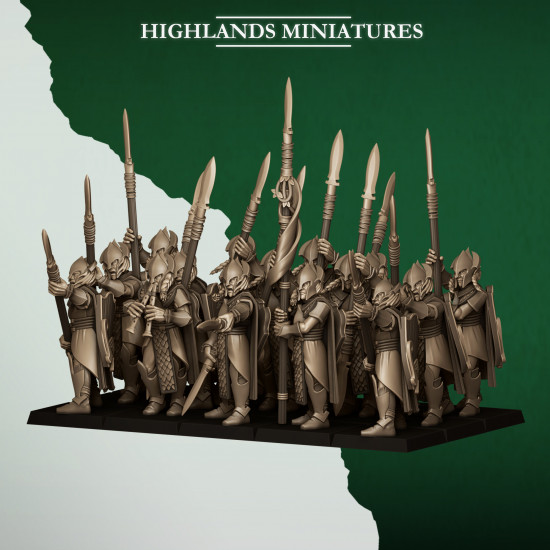 Feral Elfes - Lanciers 