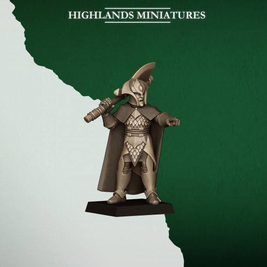 Feral Elfes - Gardes avec haches 