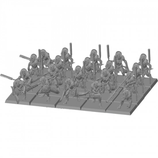 Hommes lézards - Guerriers Sauriens    