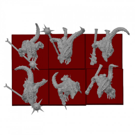 Hommes lézards - Guerriers Caïmans   