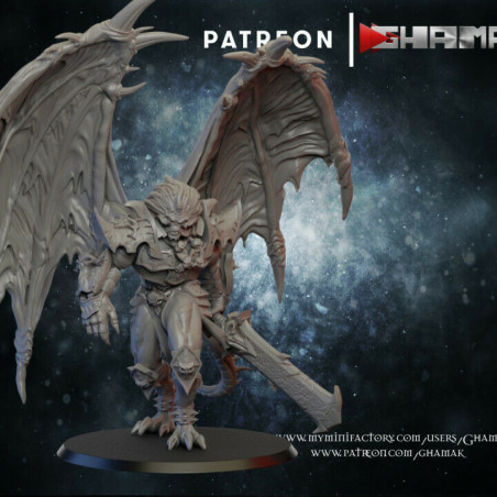 "Démons du Chaos Ghamak - Figurines 3D pour Wargames Fantasy & Batailles Épiques"
