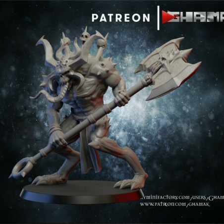 "Démons du Chaos Ghamak - Figurines 3D pour Wargames Fantasy & Batailles Épiques"
