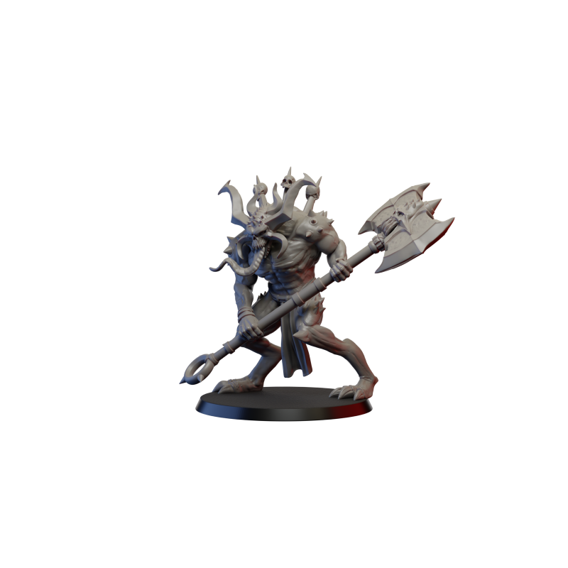 "Démons du Chaos Ghamak - Figurines 3D pour Wargames Fantasy & Batailles Épiques"