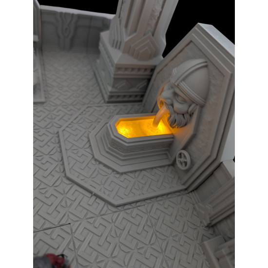 Citée naine - Forge (led fournie) 