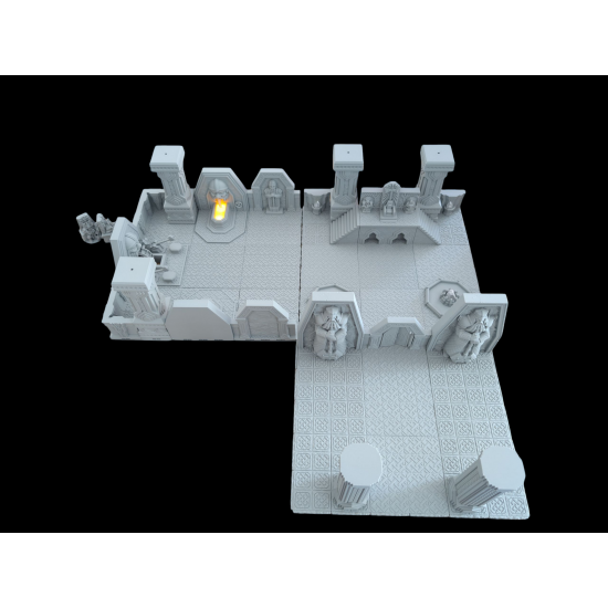 Citée naine - Forge (led fournie) 