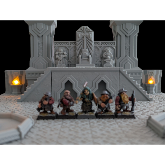 Citée naine - Trône du roi 