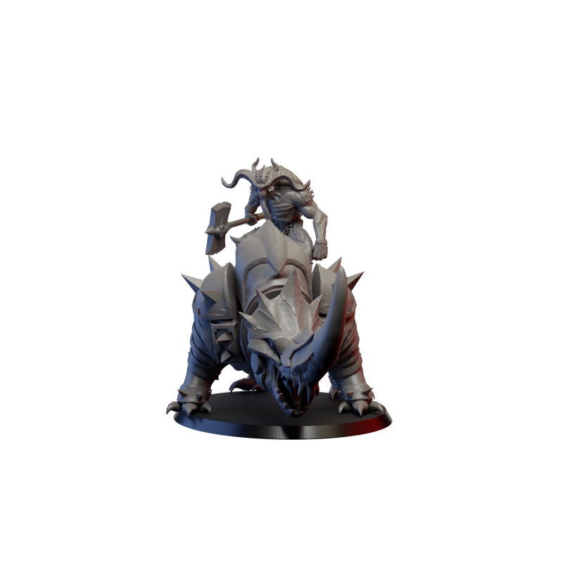 "Démons du Chaos Ghamak - Figurines 3D pour Wargames Fantasy & Batailles Épiques"